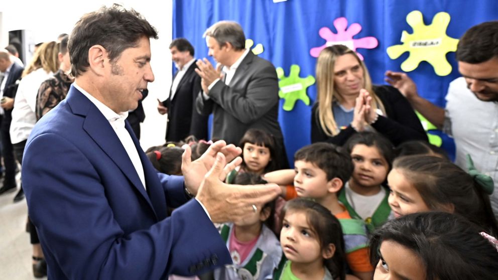 El mensaje de Kicillof apuntó a la gestión nacional entrante