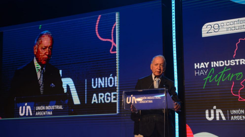Daniel Funes de Rioja, presidente de la Uni�n Industrial Argentina