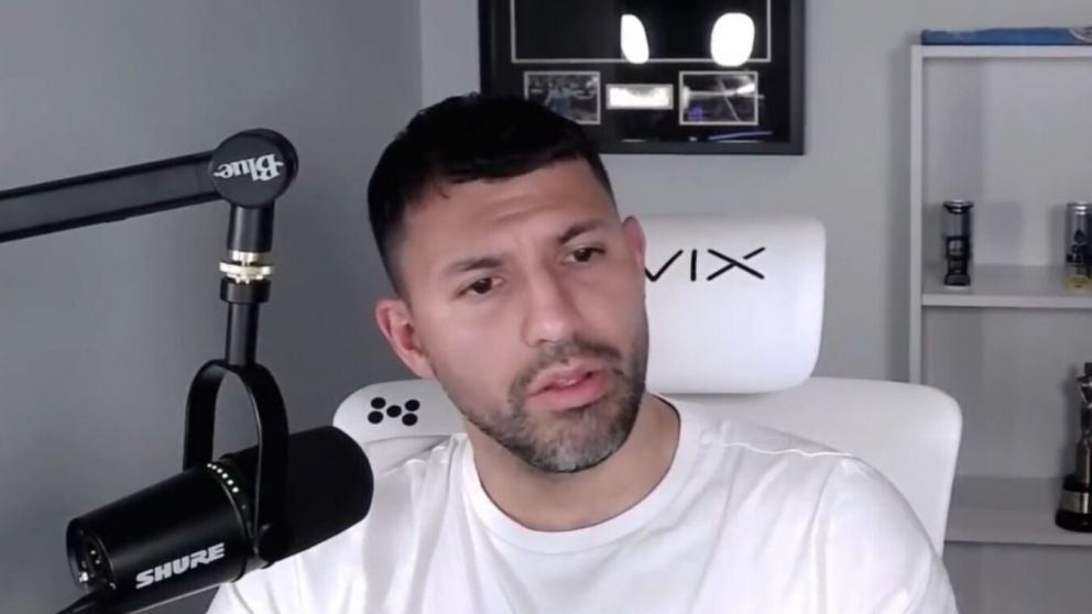 Kun Agüero y Javier Milei