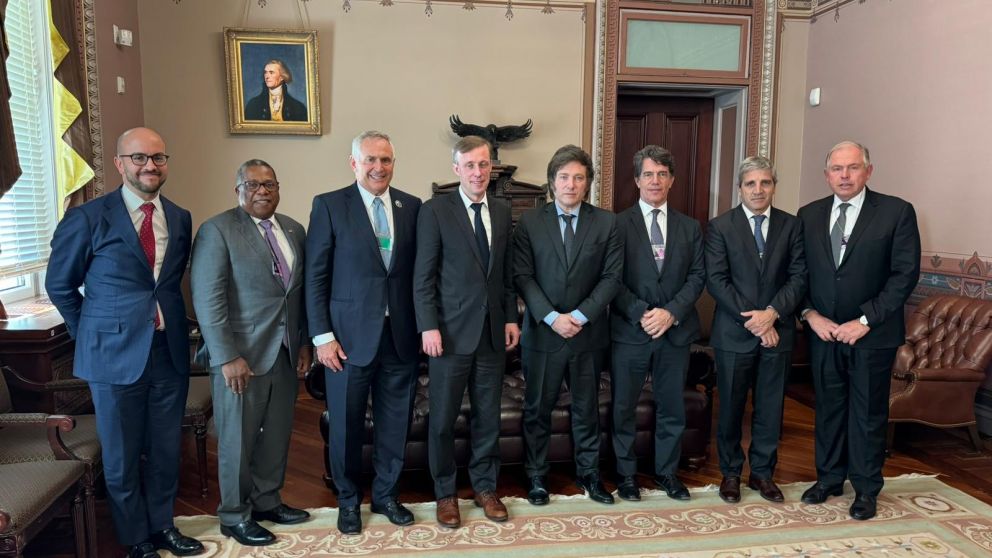 Javier Milei visitó la Casa Blanca