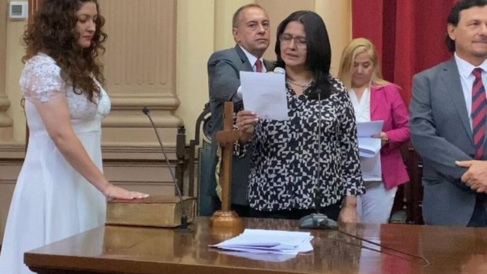 La jura de los nuevos diputados provinciales en Salta. Foto: La Gaceta