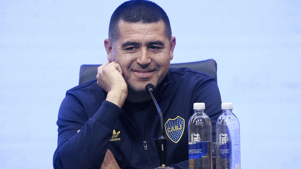 Juan Roman Riquelme cierra su campaña presidencial en el Boca Predio de Ezeiza