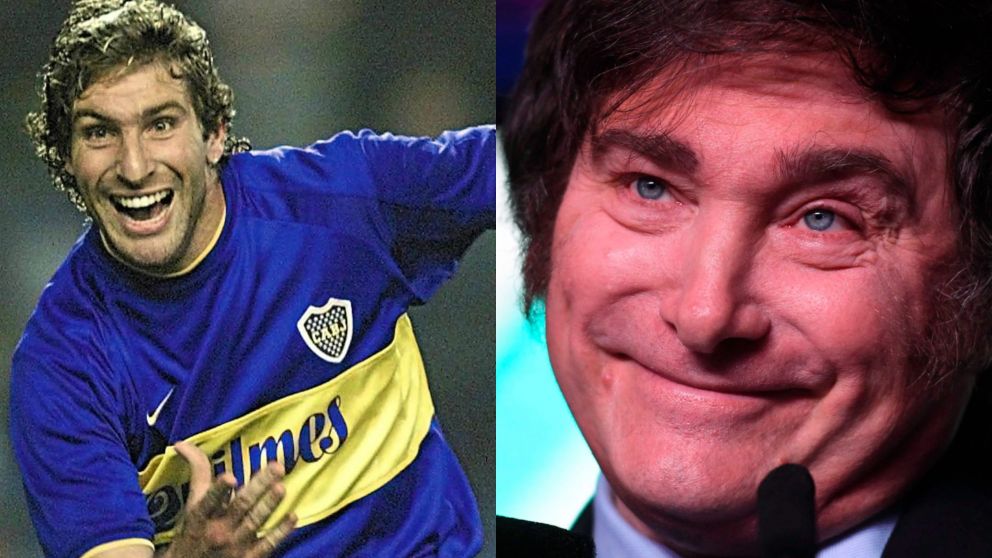 Javier Milei se metió en la interna de Boca Juniors