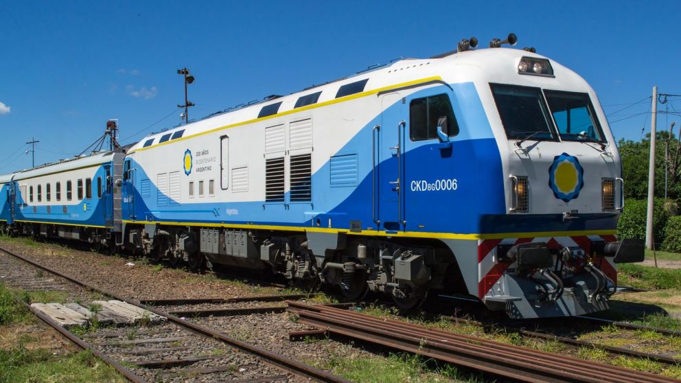 Tren a Mendoza, San Luis y Junín