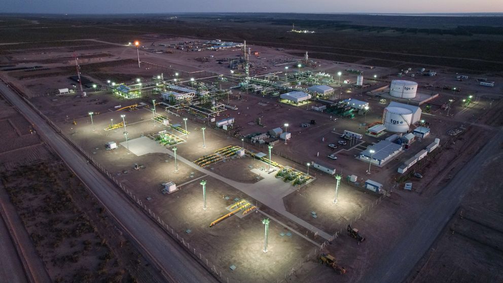 Obras de expansión en Vaca Muerta