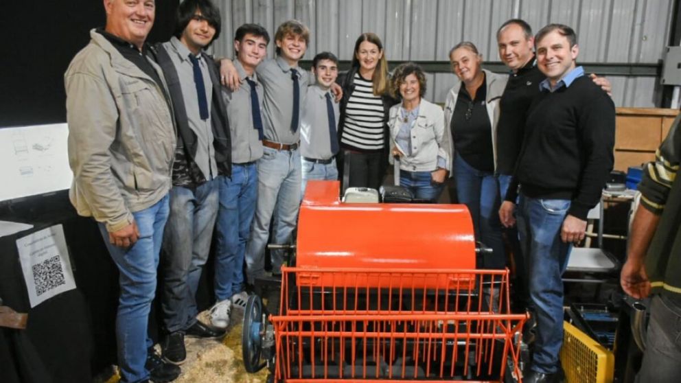 El trabajo de los alumnos fue reconocido hasta por la ministra de Agricultura Familiar