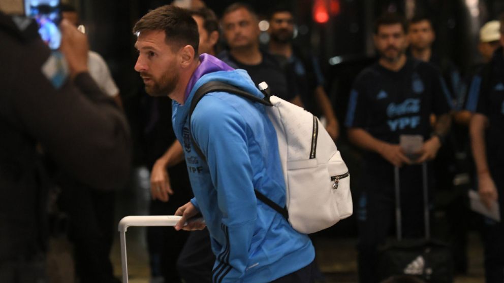 Eliminatorias Sudamericanas: Argentina tuvo una recepción mundialista en su llegada a Río de Janeiro