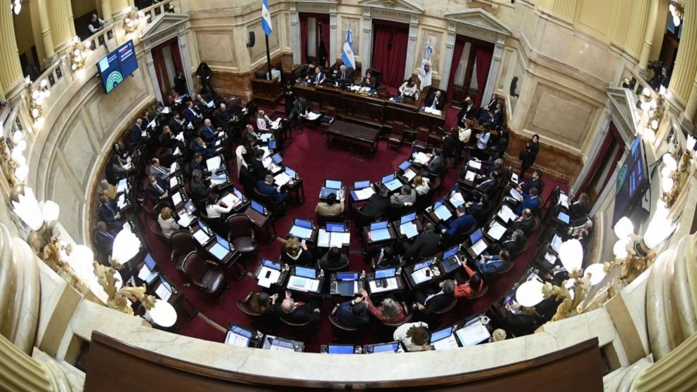 El senado despu�s de las elecciones 2023