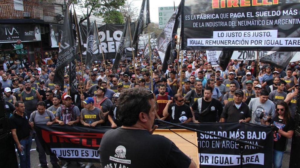 El Sindicato del Neumático en conflicto por el pago de salarios