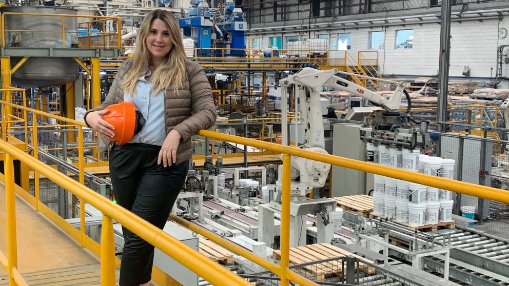 Sol Rodríguez es la presidenta de la UIA Joven, los industriales sub 40