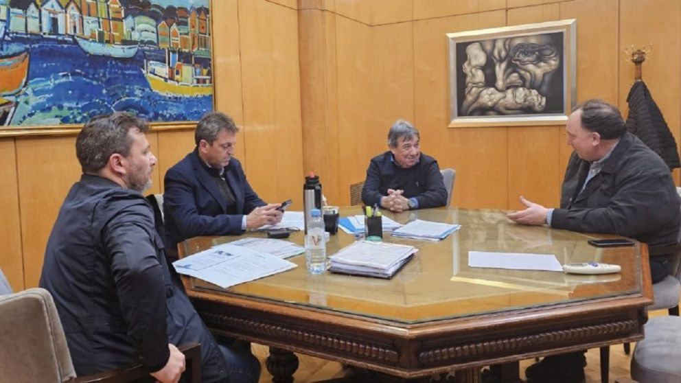 Los sindicalistas municipales se reunieron con Massa en el ministerio de Economía