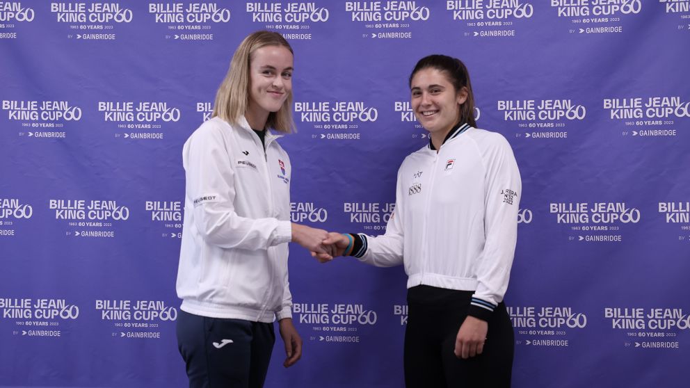 Julia Riera abre la serie Argentina-Eslovaquia en la Billie Jean King Cup