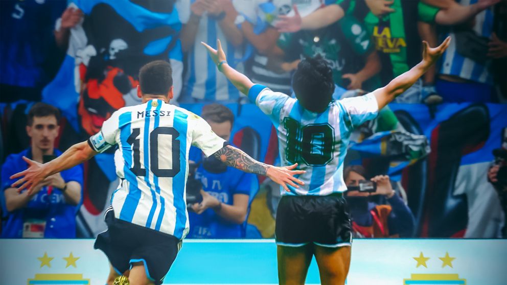 Messi sostiene que ninguno logró ser como Maradona en charla con Zidane