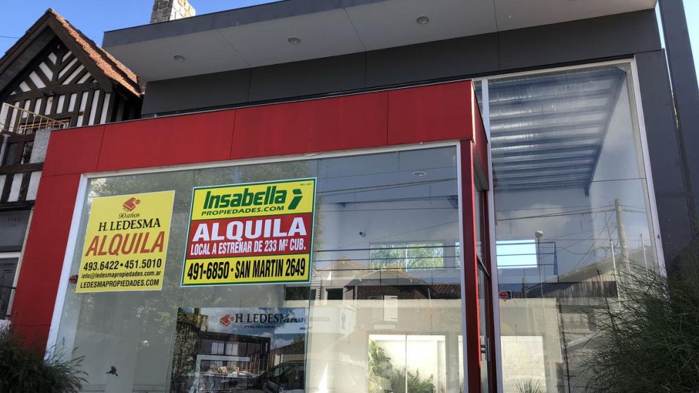 Hay menos locales en alquiler y venta en la Ciudad de Buenos Aires