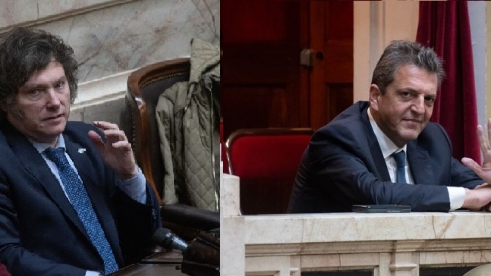 Con la presencia de Massa y Milei se proclamaron las fórmulas para el balotaje