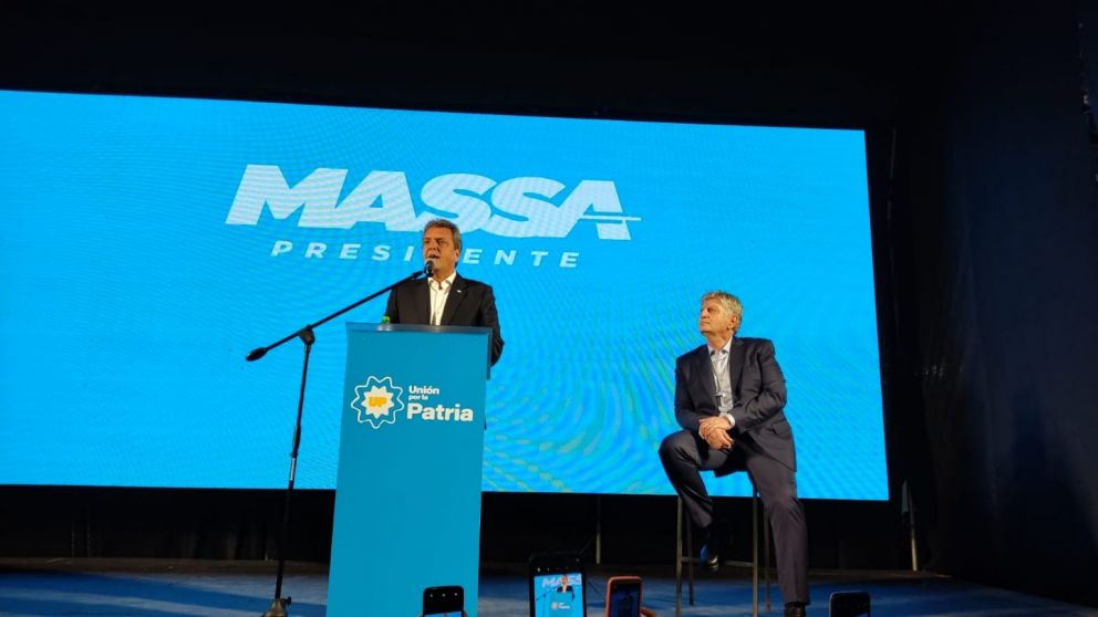 Massa le pidió a los pampeanos que lo ayuden a ser presidente.