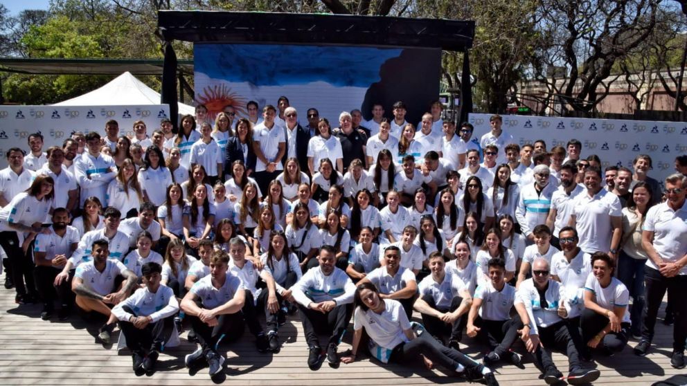 Argentina lista para los Panamericanos 2023 con 522 atletas