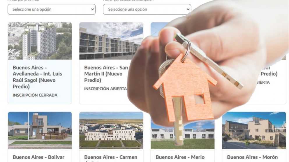 Conocé cuáles son todas las localidades con inscripciones abiertas a Procrear 2023