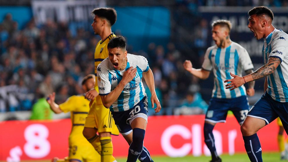 Boca cayó 2 a 1 frente a Racing