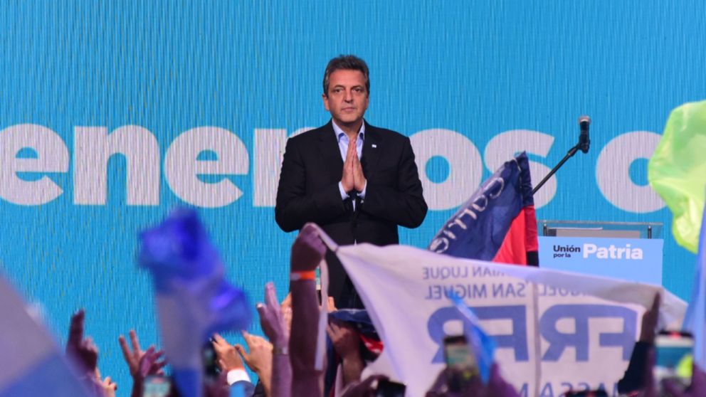 Massa busca sumar votos de cara al balotaje 2023