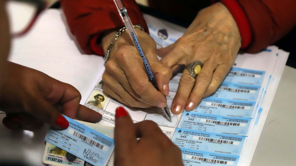 Elecciones generales hoy en Argentina