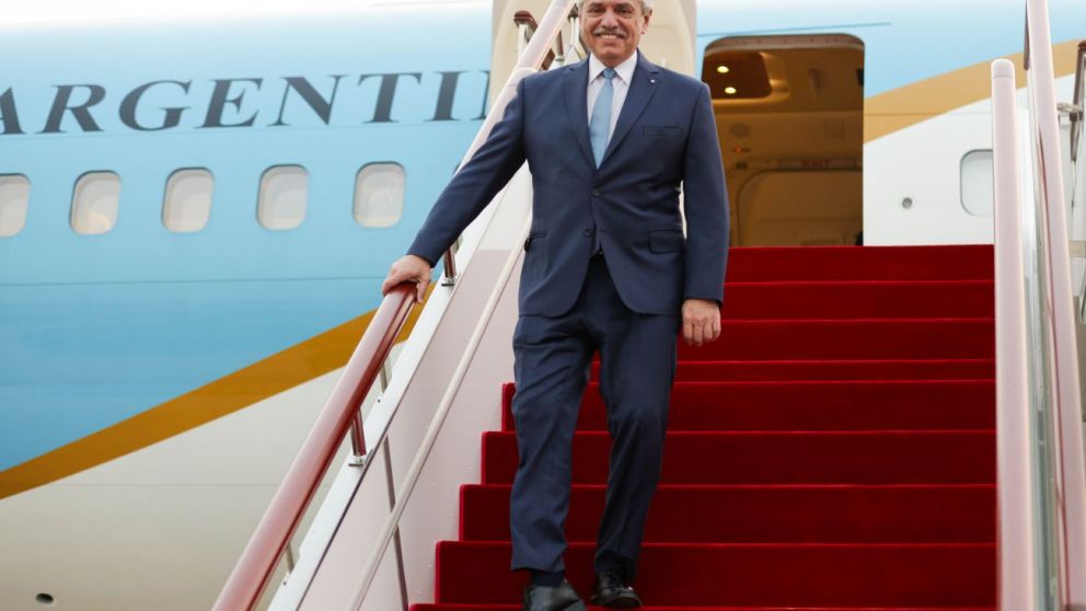 El Presidente llegó a la ciudad de Shanghai, en la República Popular China.