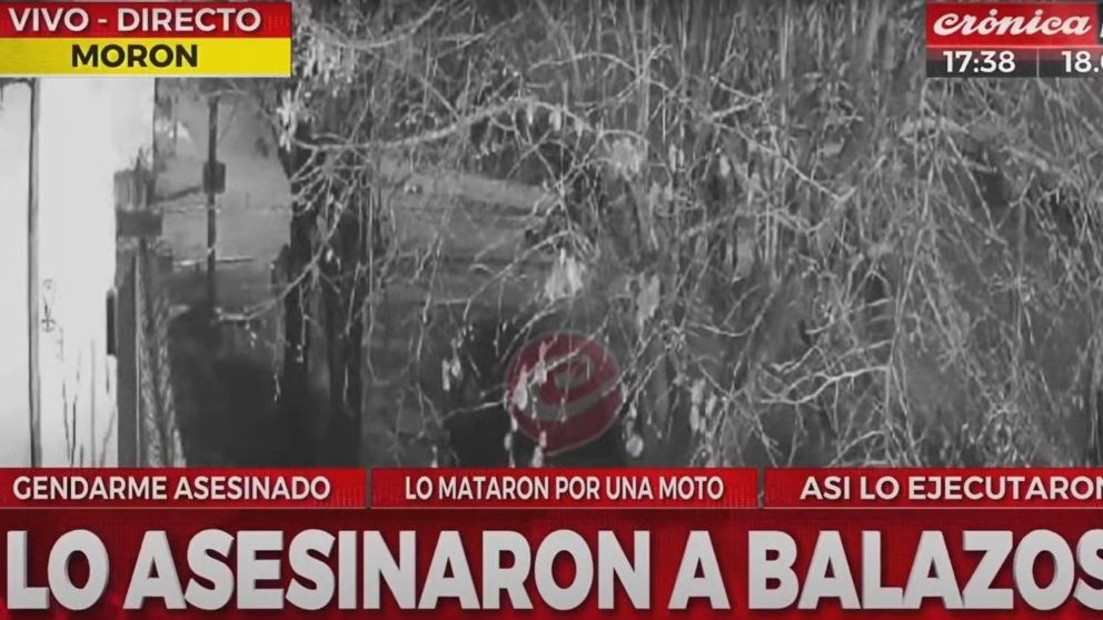 Fusilaron a un gendarme en Mor�n al pretender robarle su moto