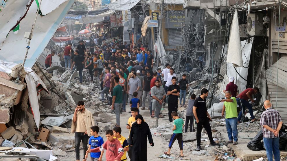 La guerra entre Israel y Hamas deja sin escapatoria a los palestinos de Gaza