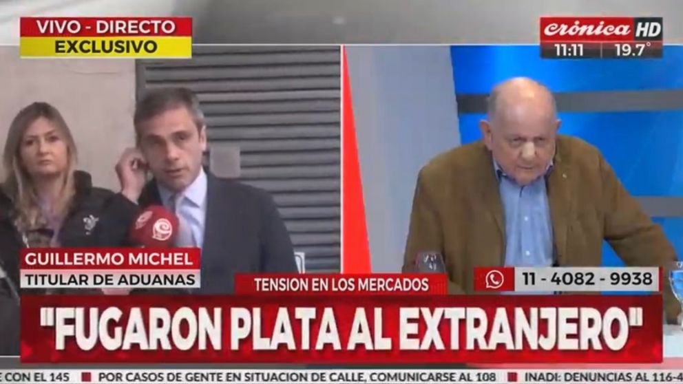 Michel: "Nunca importaron nada y giraron al exterior 400 millones de dólares"