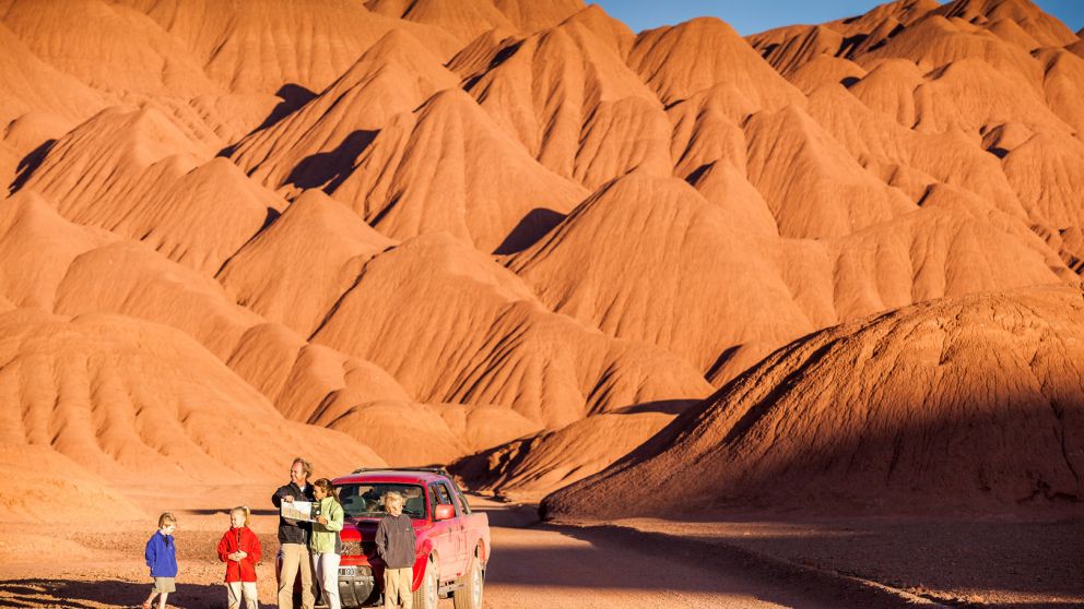 Un paisaje que nos lleva a otro planeta