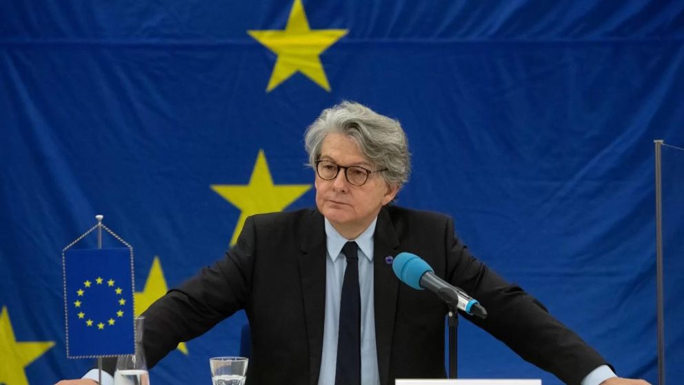 Comisario de Mercado Interior de la UE, Thierry Breton