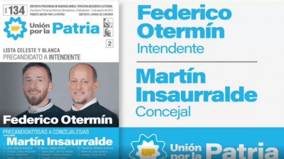 Insaurralde también renunció a su candidatura como concejal de Lomas de Zamora
