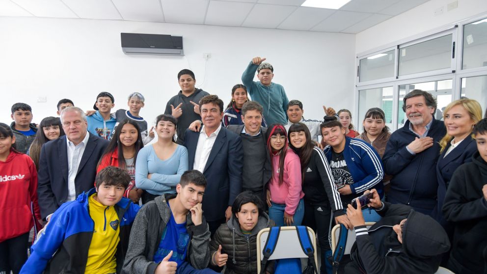 Kicillof destacó la inversión en educación durante su gestión
