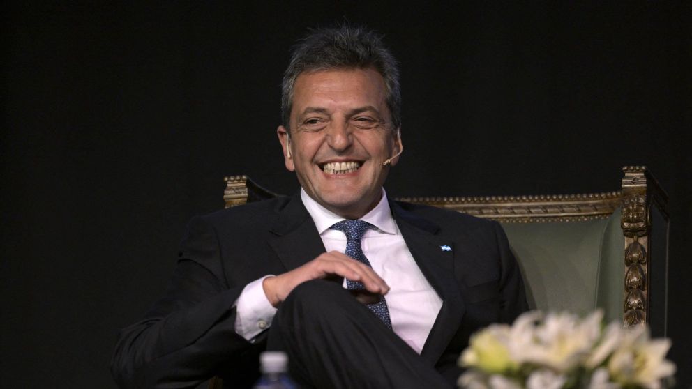 Sergio Massa en campaña