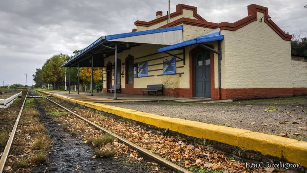 El pueblo vivió su época de oro con los trenes