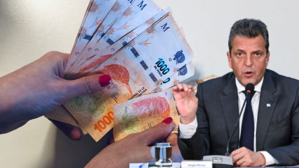 El bono que anunció Massa se suma a otras medidas para trabajadores y jubilados