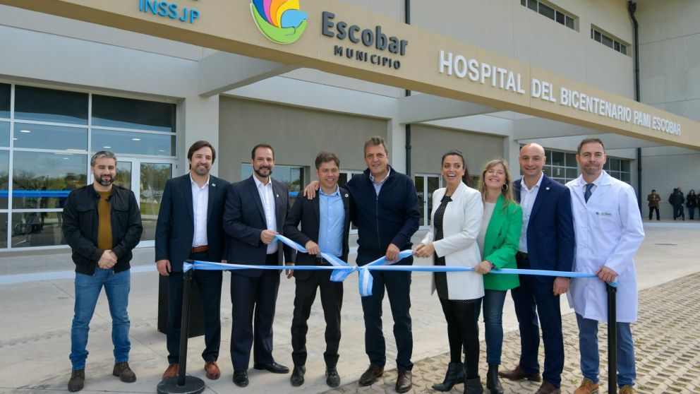 En Escobar, Kicillof dijo: "Necesitamos que Sergio Massa sea presidente".