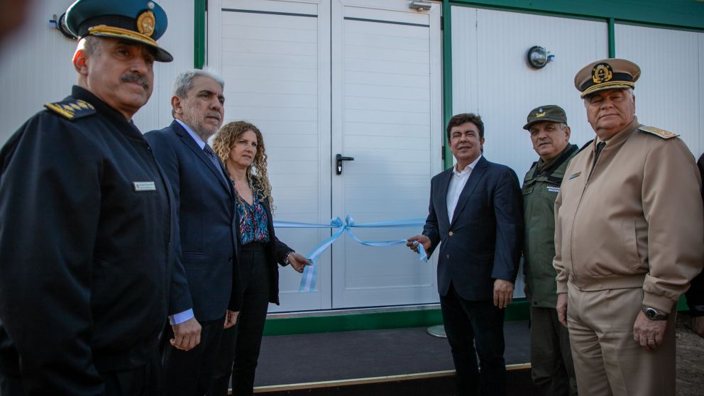 Fernando Espinoza y Aníbal Fernández fortalecen la seguridad de La Matanza con la nueva Base de Comando Unificado de las Fuerzas Federales