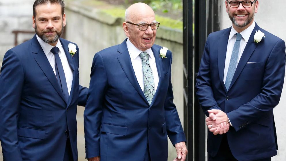 La herencia de Rupert Murdoch estuvo mucho tiempo en disputa