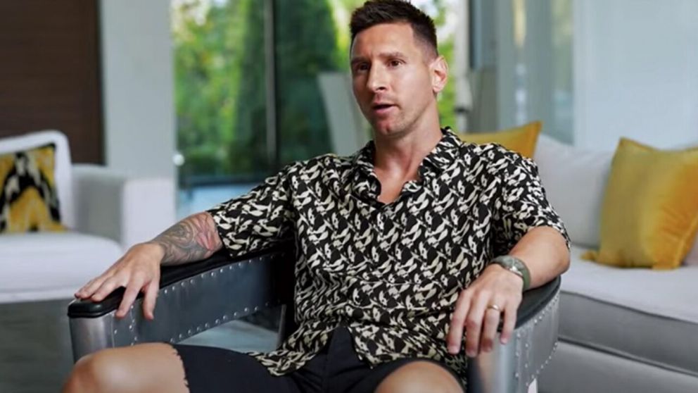 Lionel Messi habló de su paso por el PSG