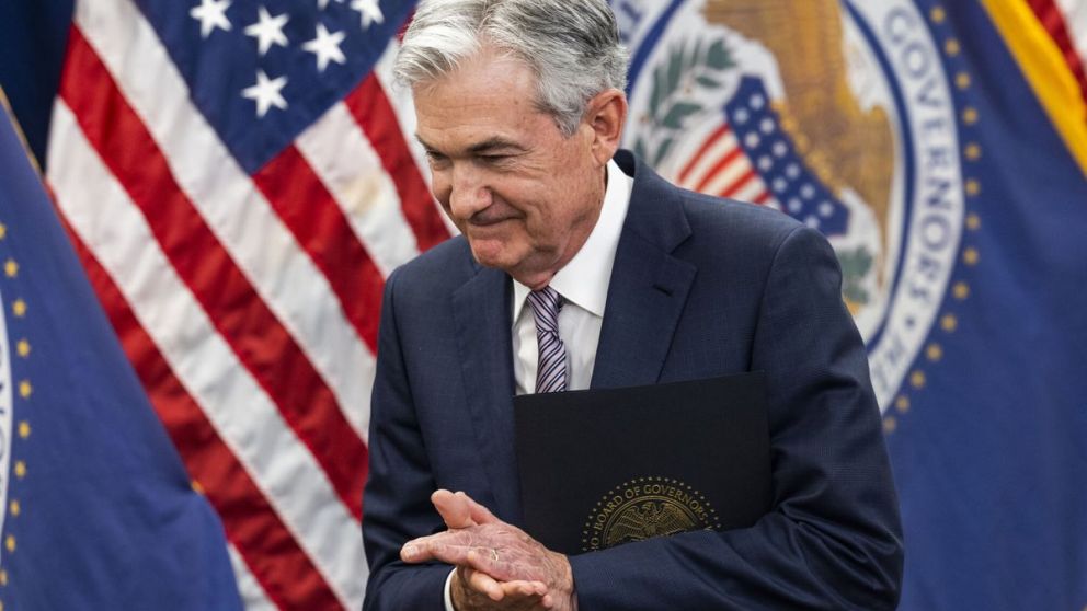 Jerome Powell, presidente de la Reserva Federal