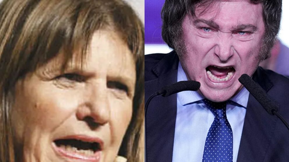 Escalan los cruces entre Bullrich y Milei, de cara a octubre