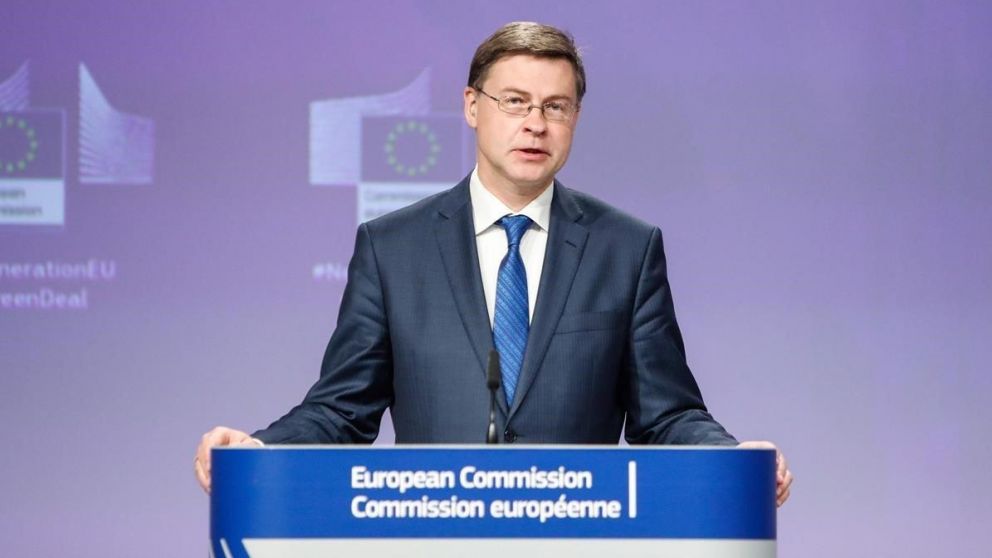Valdis Dombrovskis, Vicepresidente económico de la Comisión Europea