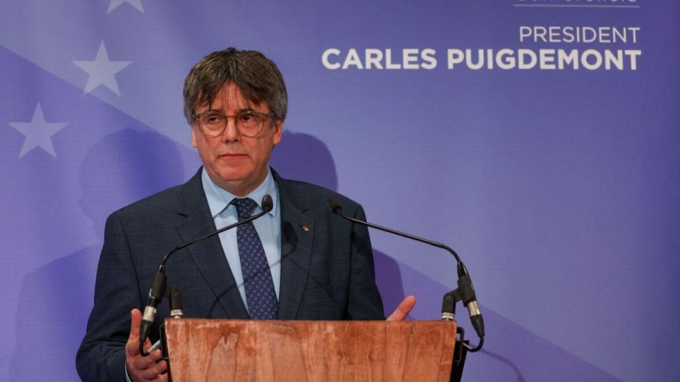 Puigdemont puso condiciones desde su exilio en Bruselas