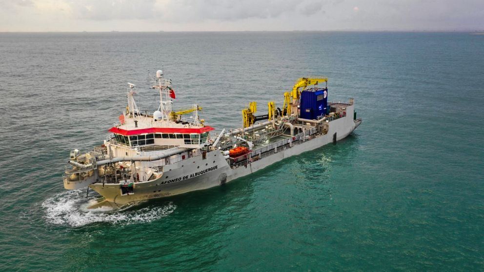 Finaliz� la obra de dragado en el canal de acceso al puerto de Santa Fe