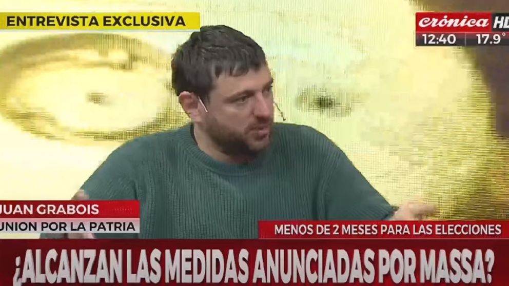 Juan Grabois en Crónica HD