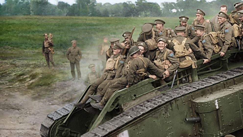 Jamás llegarán a viejos: un viaje en el tiempo a la Primera Guerra Mundial