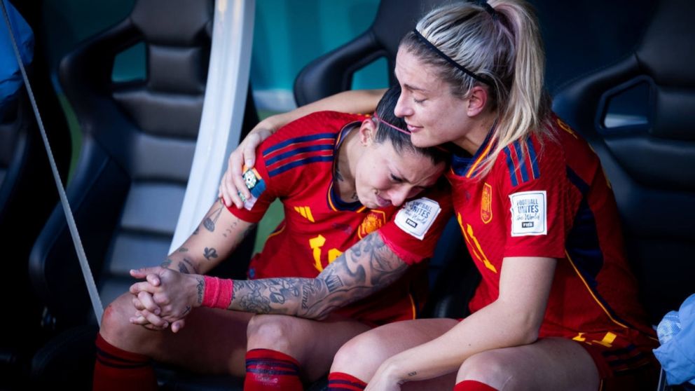 Jennifer Hermoso recibió el apoyo de Alexia Putellas y todo el seleccionado español