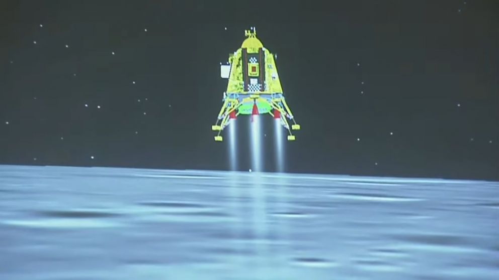 La agencia espacial india analizará si hay reservas de agua en La Luna