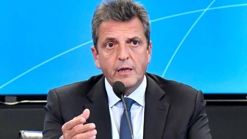 Sergio Massa hará dos anuncios por día desde el jueves